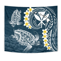 Hawaii Turtle Plumeria Polynesian Tapestry - Sease Style - Polynesian Pride