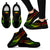 Samoa Sneakers - Samoa Coat Of Arms Polynesian Knife Reggae Style - Polynesian Pride