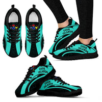Cook Islands Sneakers - Camber Style 07 Women's Sneakers - Black - 1 Black - Polynesian Pride