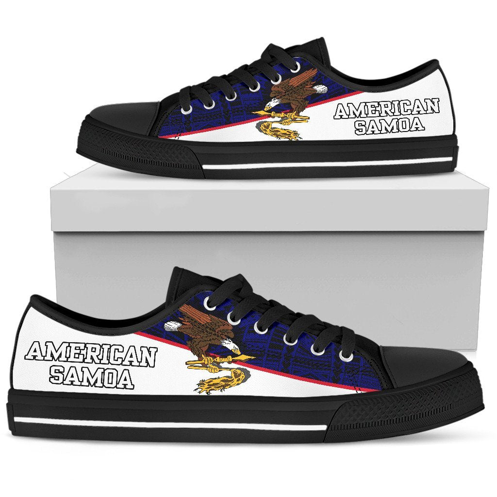 American Samoa Special Low Top Shoes A7 - Polynesian Pride