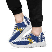 Fiji Navy Sneakers LT13 Unisex White - Polynesian Pride