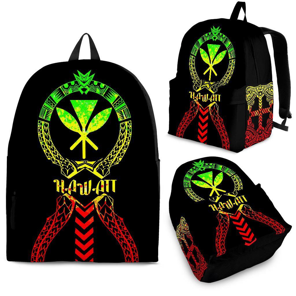 Kanaka Maoli Backpack - Polynesian Tribal One Style Reggae - Polynesian Pride