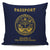 Marshall Islands Pillow Cover - Passport Version Marshall Islands One size Blue - Polynesian Pride