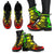 Fiji Leather Boots - Polynesian Tattoo Reggae - Polynesian Pride