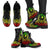 Yap Leather Boots - Tribal Reggae - Polynesian Pride