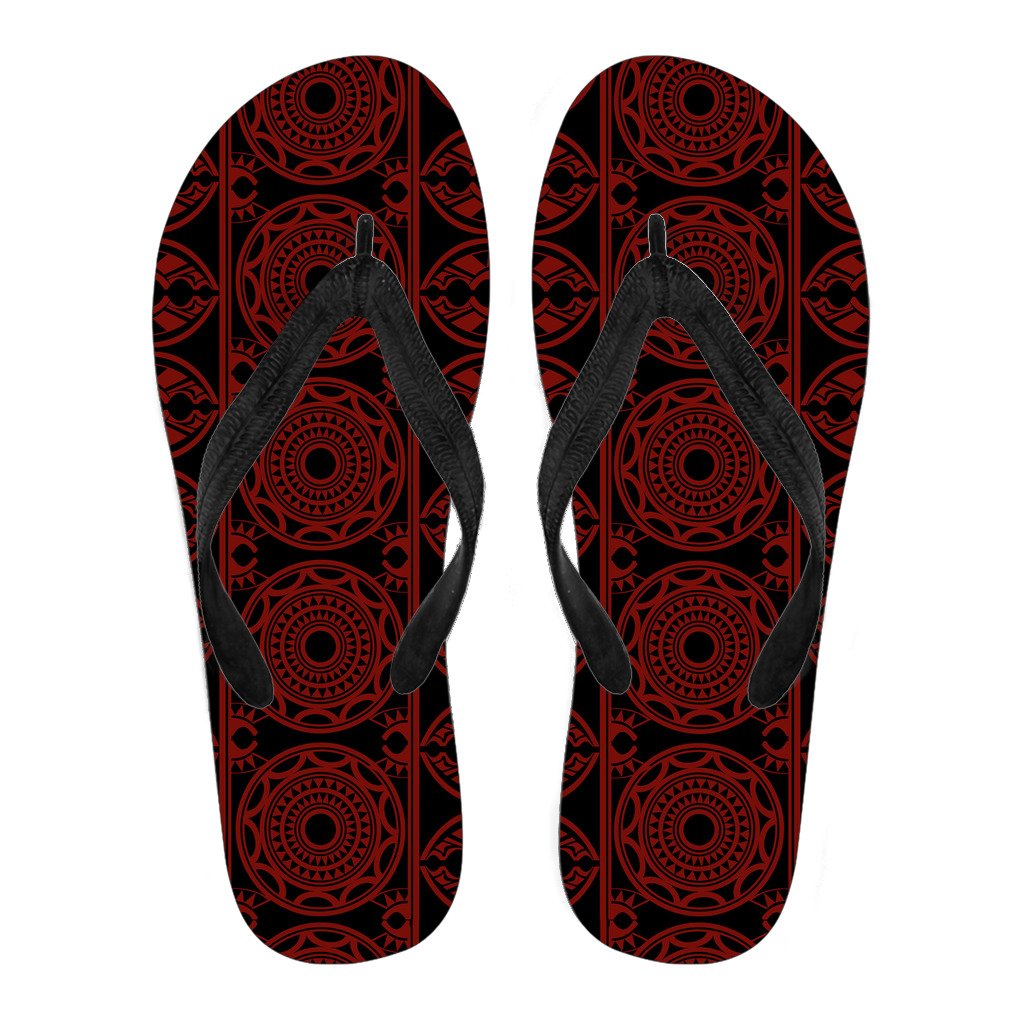 Polynesian 32 Flip Flops Women Black - Polynesian Pride
