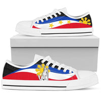 Philippines Low Top Shoes - King Lapu - Lapu Polynesian Pattern - Polynesian Pride