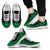 Niue Wave Sneakers - Polynesian Pattern Green Color Men's Sneakers - White - Niue White - Polynesian Pride