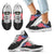 Samoa Sneakers - Samoa Coat Of Arms & Flag Wing - A8 - Polynesian Pride