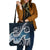 Guam Polynesian Tote Bags - Ocean Style Tote Bag One Size Blue - Polynesian Pride