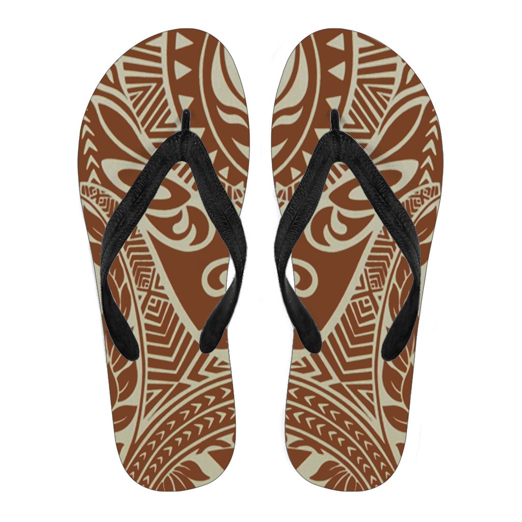 Polynesian 41 Flip Flops Women Black - Polynesian Pride