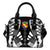 Tonga Shoulder Handbag - Polynesian Tattoo Black One Size Black - Polynesian Pride