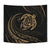 Hawaii Turtle Tapestry - Gold - Frida Style - Polynesian Pride