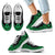 Niue Wave Sneakers - Polynesian Pattern Green Color Kid's Sneakers - White - Niue White - Polynesian Pride