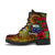 Samoa Polynesian Leather Boots - Hibiscus Vintage - Polynesian Pride