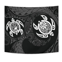 Hawaii Polynesian Turtle Tapestry White - Polynesian Pride