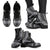 samoa Leather Boots - Polynesian Black Chief Version - Polynesian Pride