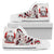 Tonga Polynesian High Top Shoes - Tonga Power Unisex White - Polynesian Pride