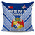 Mate Ma'a Tonga Rugby Pillow Cover Polynesian Creative Style - Blue Pillow Cover One Size Blue - Polynesian Pride