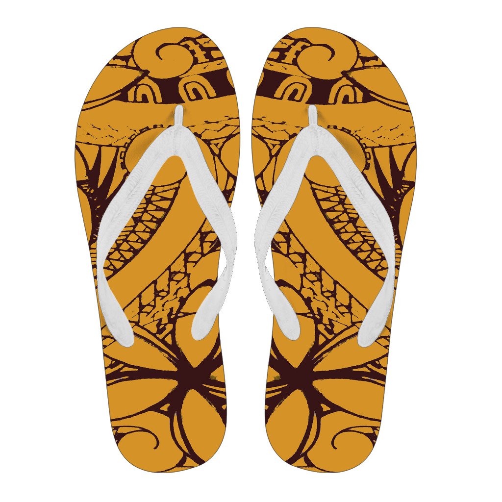 Polynesian 48 Flip Flops Men White - Polynesian Pride