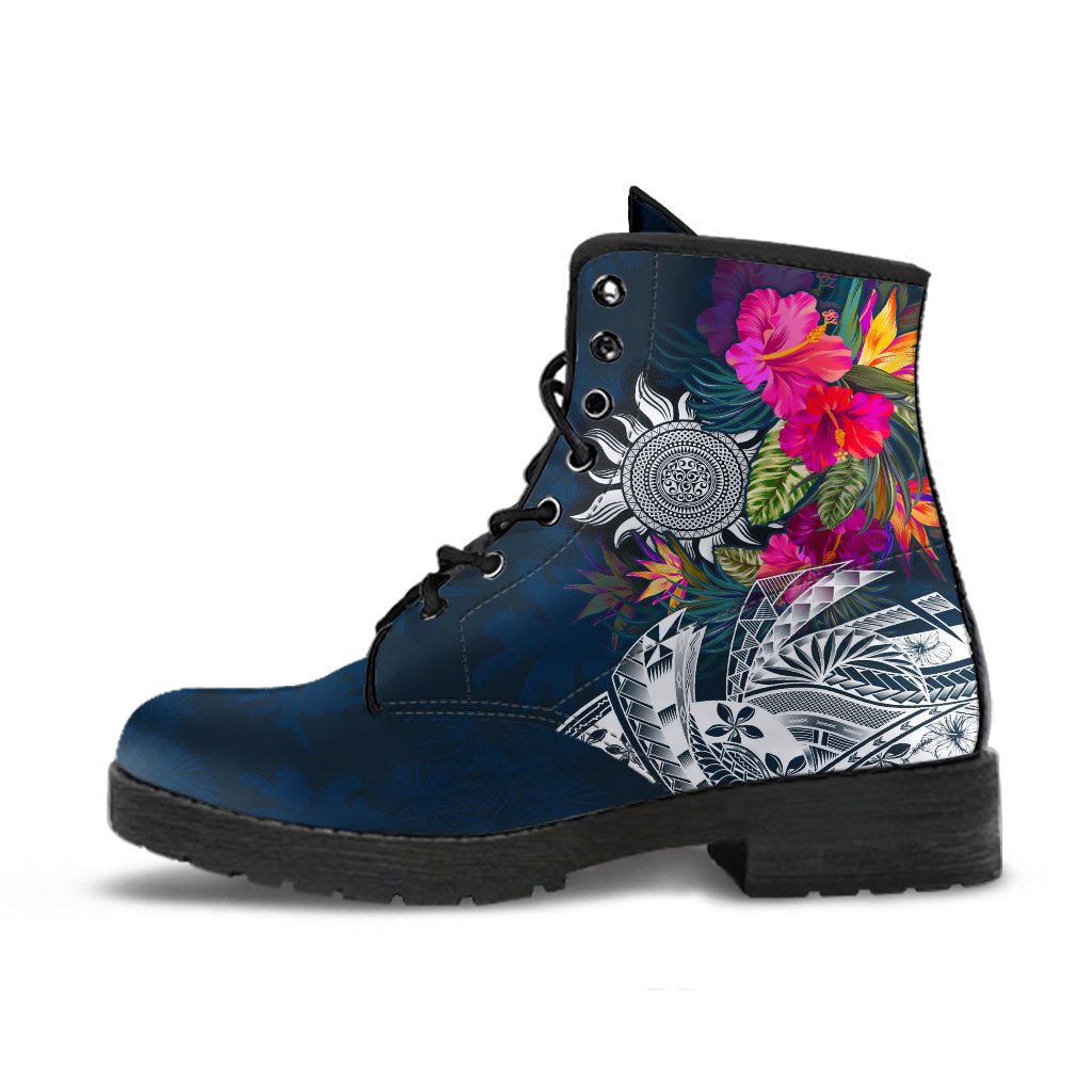 Polynesian Leather Boots - Summer Vibes - Polynesian Pride