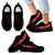 Tongan Heartbeat Sneakers - Polynesian Pattern Kid's Sneakers - Black - Tongan Black - Polynesian Pride