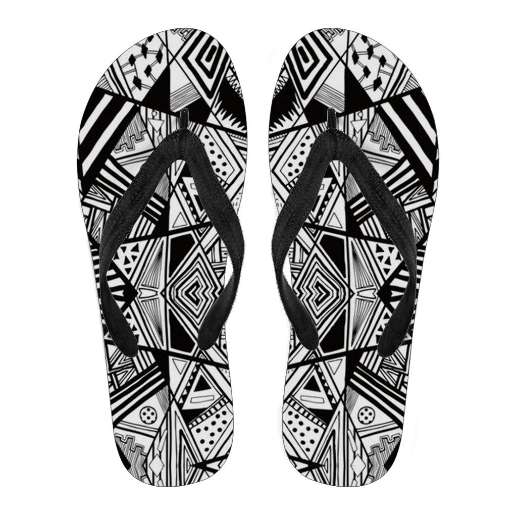 Polynesian 17 Flip Flops Women Black - Polynesian Pride