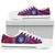 American Samoa Low Top Shoe - Symmetrical Lines - Polynesian Pride