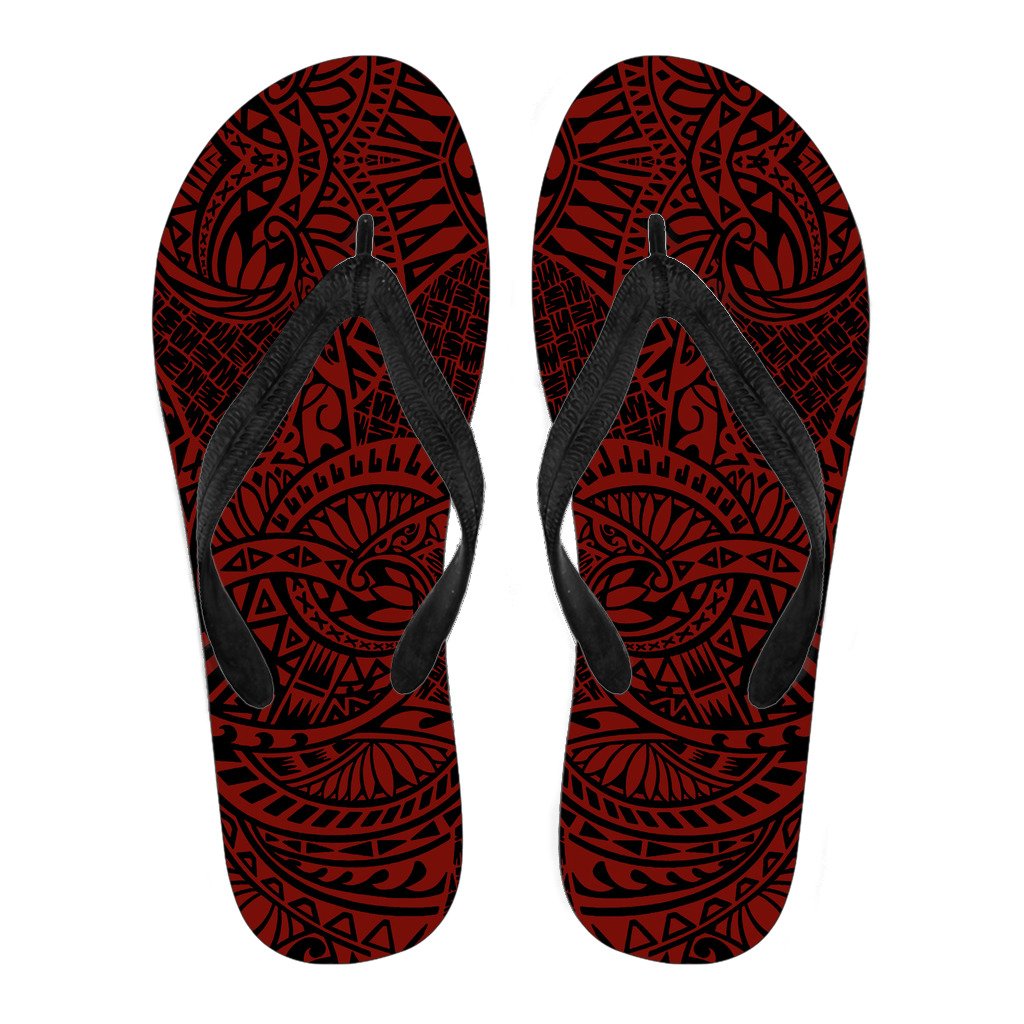 Polynesian 28 Flip Flops Women Black - Polynesian Pride