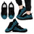 Niue Wave Sneakers - Polynesian Pattern Blue Color Men's Sneakers - Black - Niue Black - Polynesian Pride