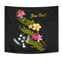 Kosrae Polynesian Custom Personalised Tapestry - Plumeria Tribal - Polynesian Pride