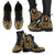 Yap Leather Boots - Tribal Gold - Polynesian Pride