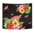 Hibiscus Plumeria Turtle Tapestry Wall Tapestry Black - Polynesian Pride