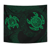 Hawaii Polynesian Turtle Tapestry Green - Polynesian Pride