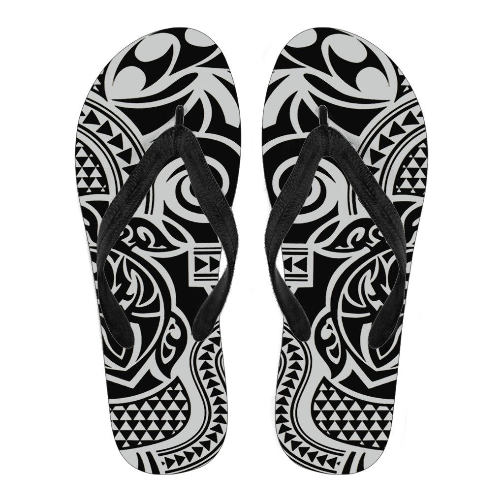 Polynesian 49 Flip Flops Women Black - Polynesian Pride