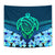 Hawaii Turtle Hibiscus Tapestry - Choco Style - Polynesian Pride