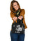 Sun In Leo Zodiac Shoulder Handbag Polynesian Tattoo Simple - White One Size Black - Polynesian Pride