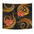 Vanuatu Tapestry - Gold Plumeria - Polynesian Pride