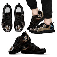 Polynesian Shoes - Turle Tribal - NN6 Unisex Black - Polynesian Pride