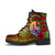 Tahiti Polynesian Leather Boots - Hibiscus Vintage - Polynesian Pride