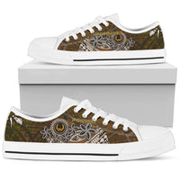 Pohnpei Low Top Shoes - Polynesian Boar Tusk - Polynesian Pride