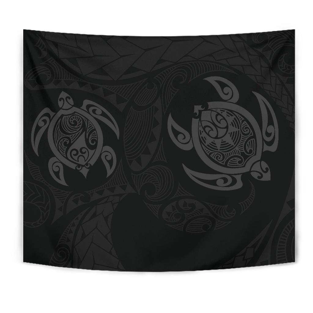 Hawaii Polynesian Turtle Tapestry Grey - Polynesian Pride