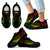 Samoa Sneakers - Samoa Coat Of Arms Polynesian Knife Reggae Style - Polynesian Pride