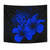 Hawaii Hibiscus Tapestry - Turtle Map - Blue - Polynesian Pride