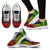 American Samoa Sneakers - American Samoa Polynesian Chief Tattoo Reggae Version - Polynesian Pride