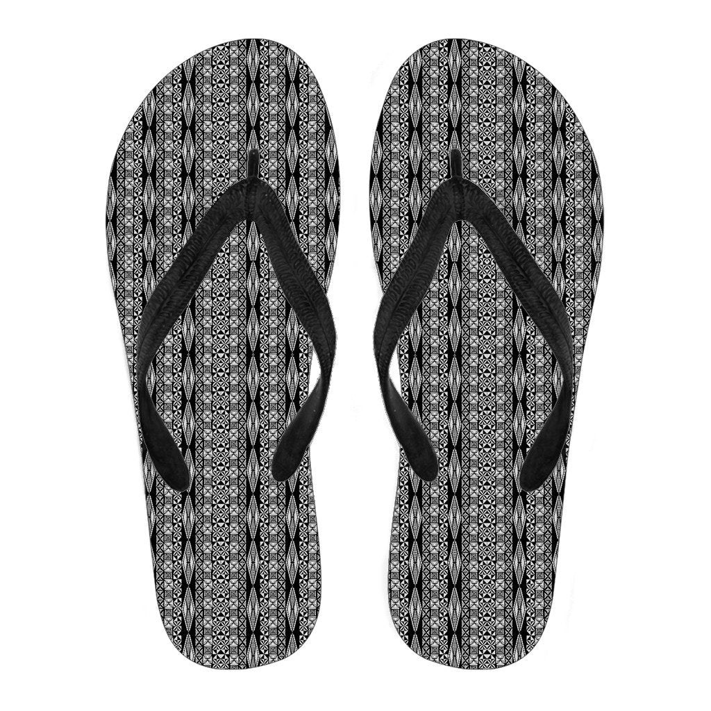 Polynesian Flip Flops BMW Women's Flip Flops Black - Polynesian Pride