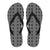 Polynesian Flip Flops BMW Women's Flip Flops Black - Polynesian Pride