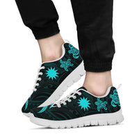 Nauru Sneakers - Turquoise Tentacle Turtle - Polynesian Pride