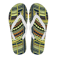 Polynesian 24 Flip Flops Men White - Polynesian Pride