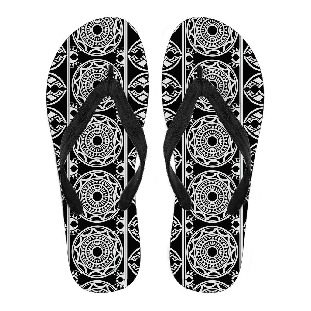 Polynesian 31 Flip Flops Women Black - Polynesian Pride